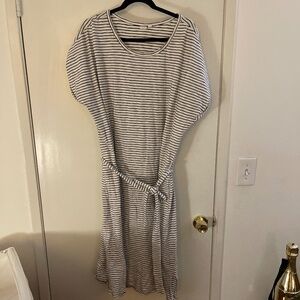 Gap t shirt stripped dress XXL